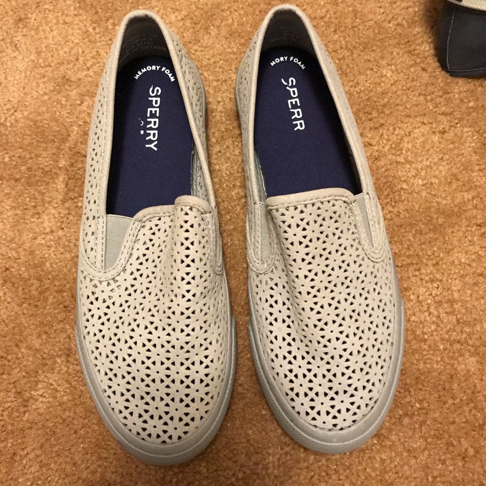 sperry slip ons